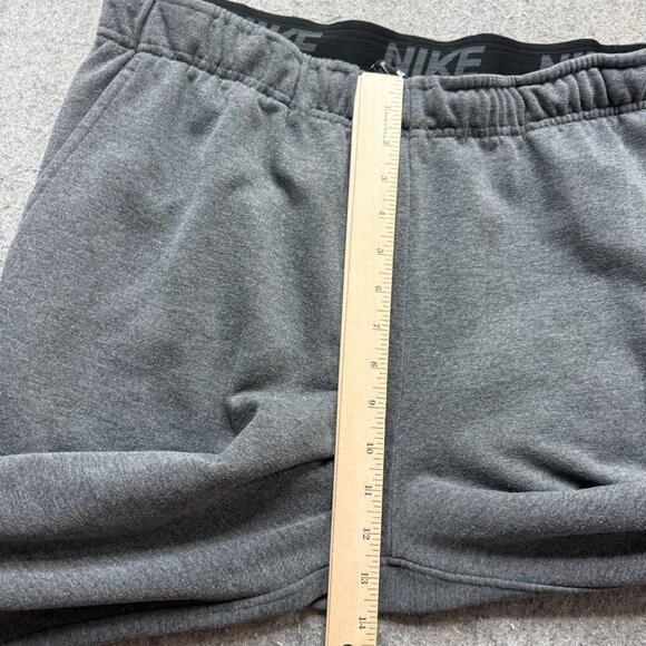 Nike Sweatpants Men XL Gray Tapered Open Hem 31" 860369 Fleece - Picture 16 of 16